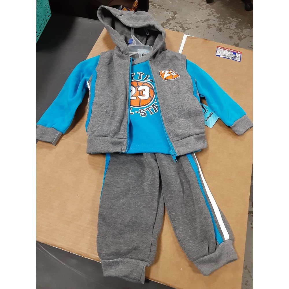 Tuff Guys Boys 3 Piece Outfit NWT Size 24 Months